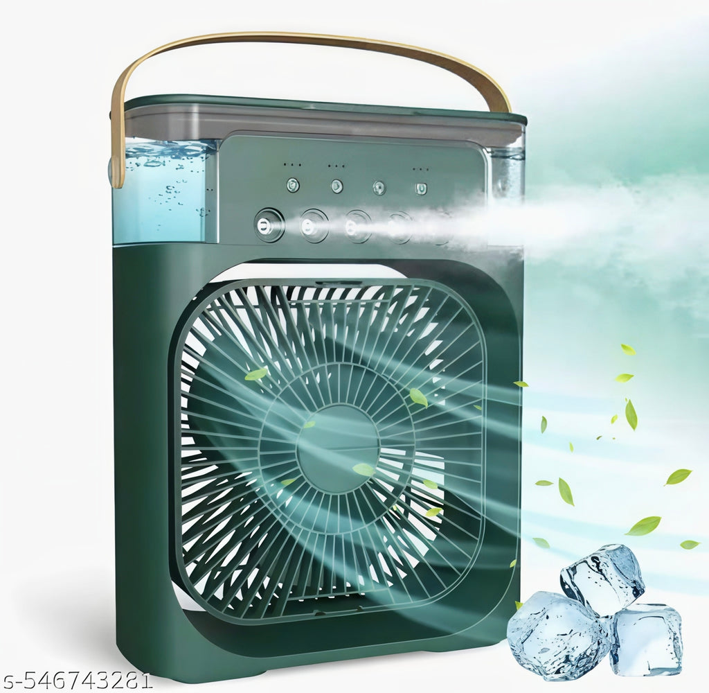 Portable Mini Air Cooler – Personal USB Cooling Fan with Water Mist | Quiet & Energy Efficient