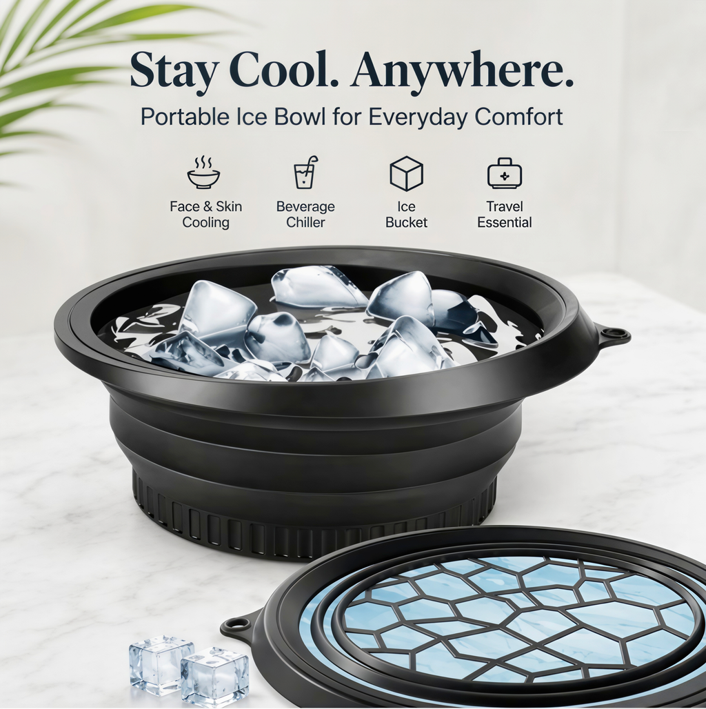 IceGlow Face Deep Cooling Bowl – Pore Tightening & Instant Skin Refresh