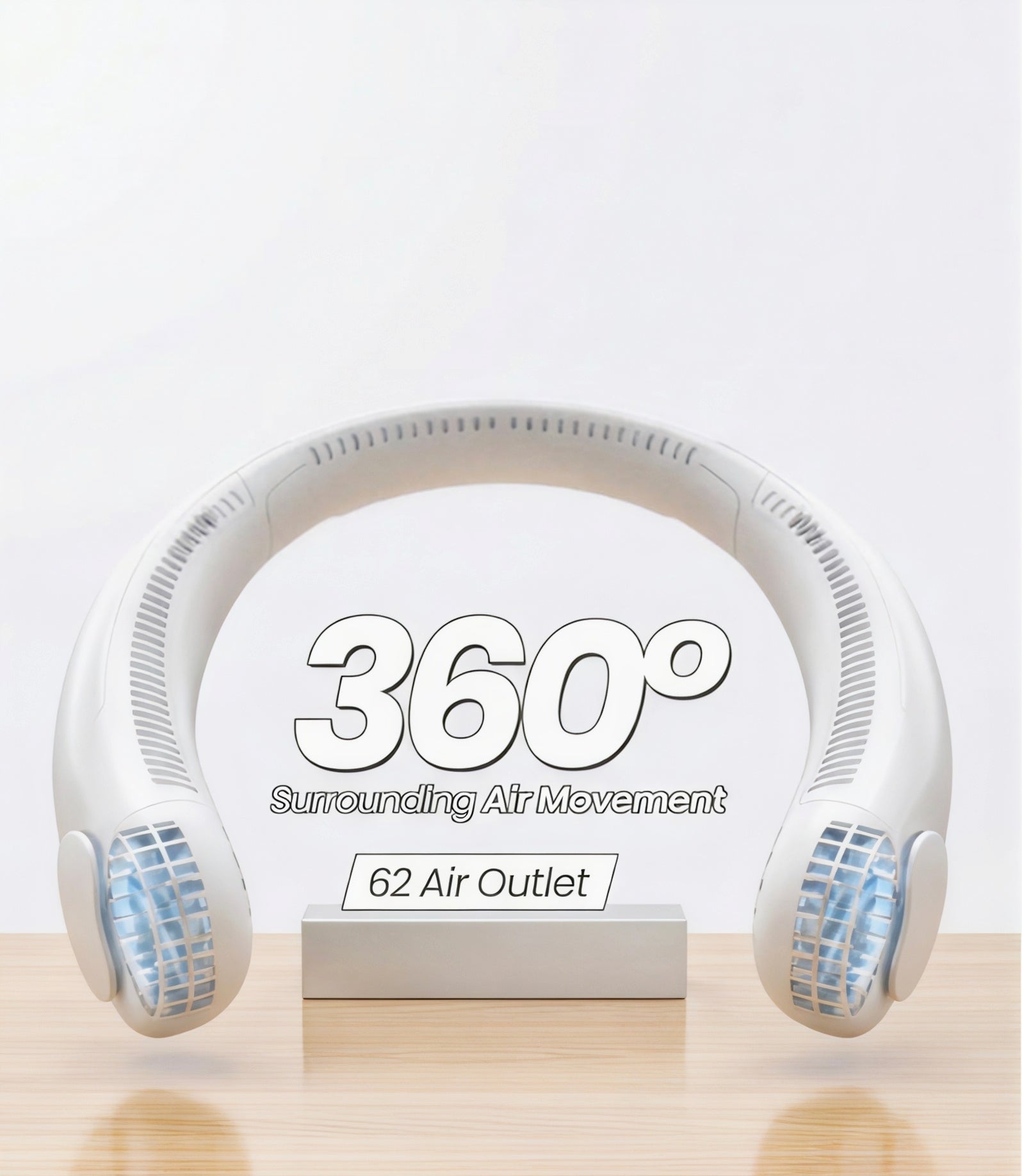 ❄️ ArcticBreeze Portable Neck Air Fan – Hands-Free Cooling Anywhere, Anytime! 🔋🌬️