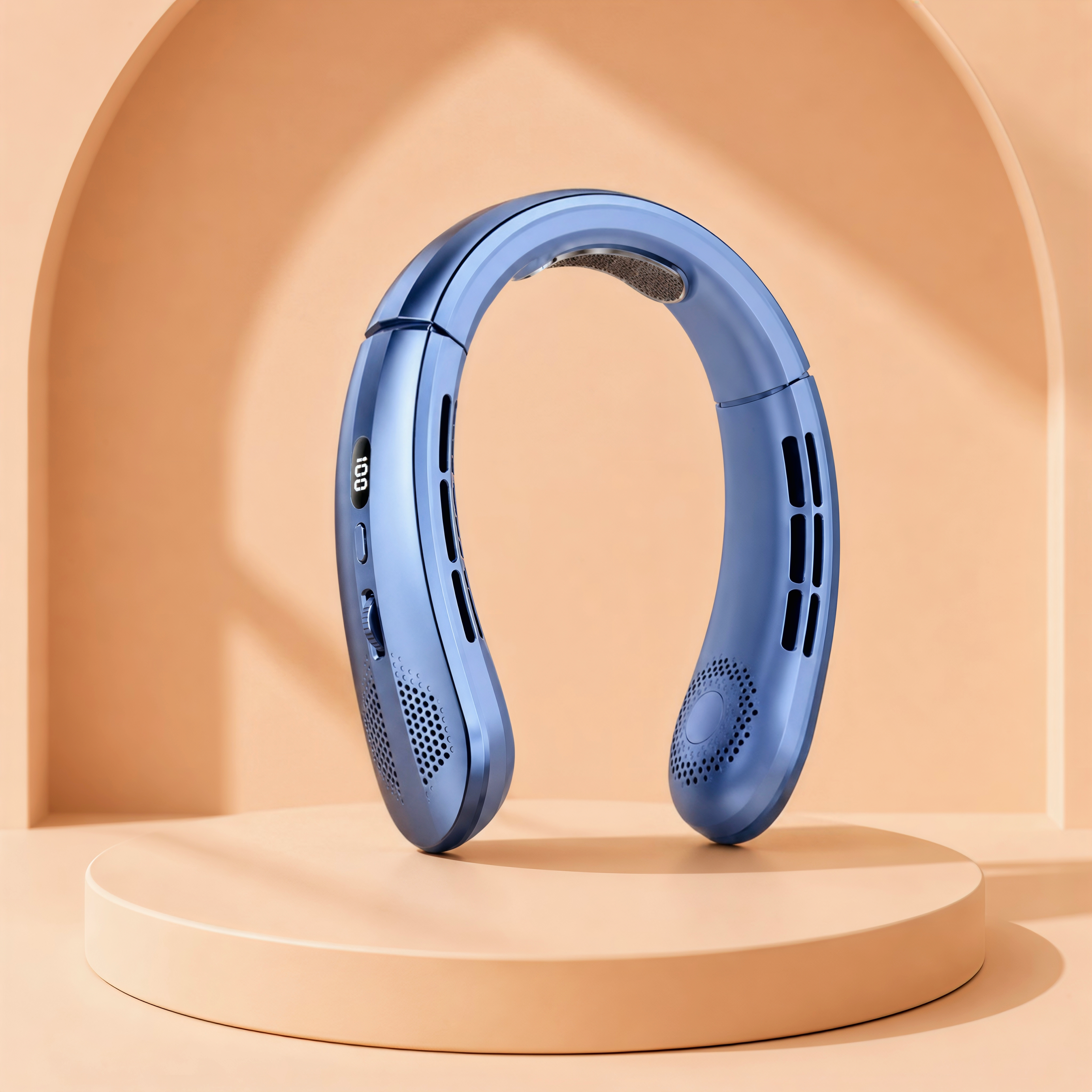 ❄️ ArcticBreeze Portable Neck Air Fan – Hands-Free Cooling Anywhere, Anytime! 🔋🌬️